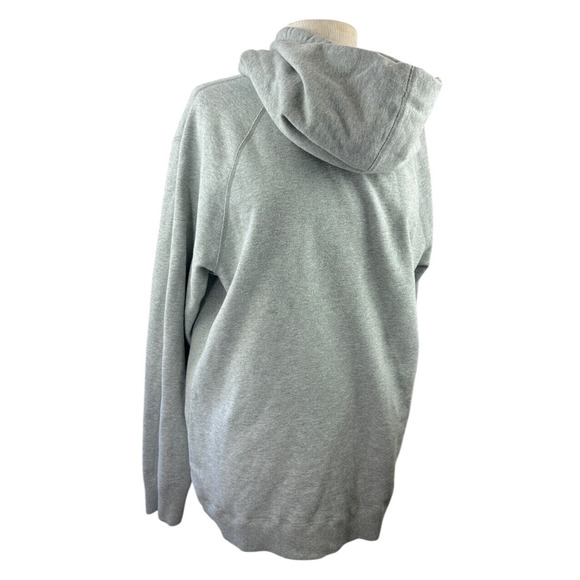 Reigning Champ Lockup Pullover Hoodie Heather Grey Spellout Sweatshirt XL *Flaw - Picture 10 of 15